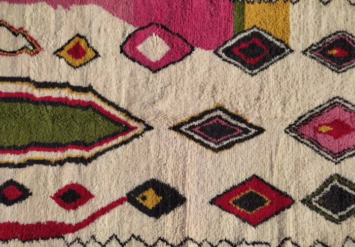 azilal rug Diamond Accent Hand-Knot